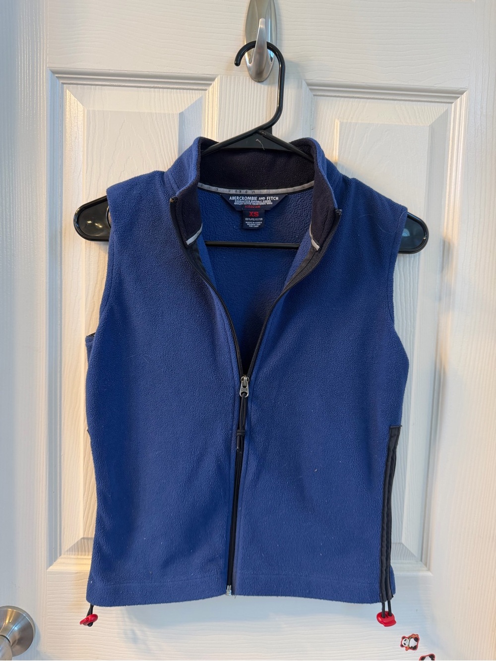 Vintage Abercrombie & Fitch Royal Blue Fleece Vest